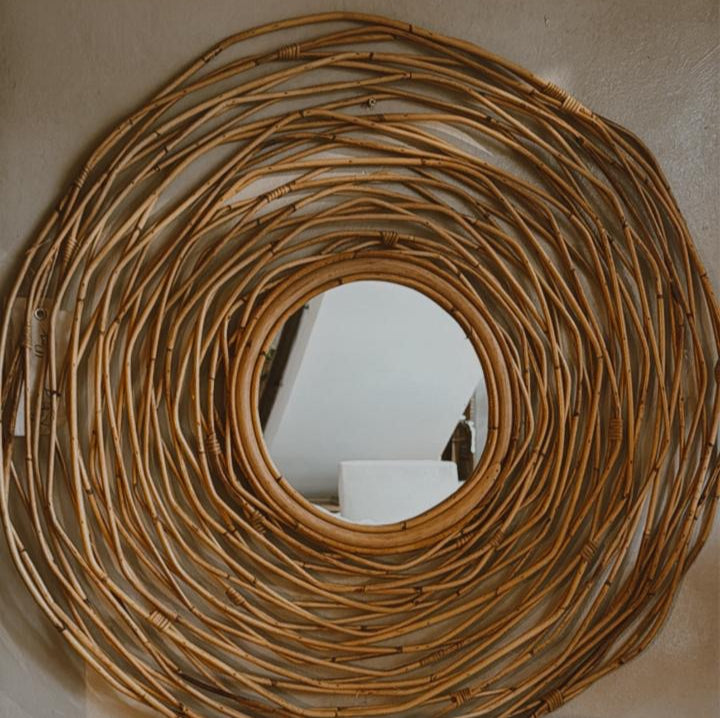Espejo Rattan