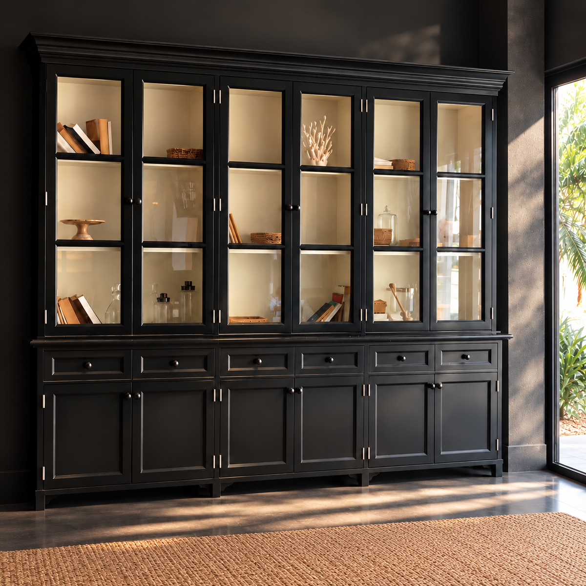 Mueble Charol Black