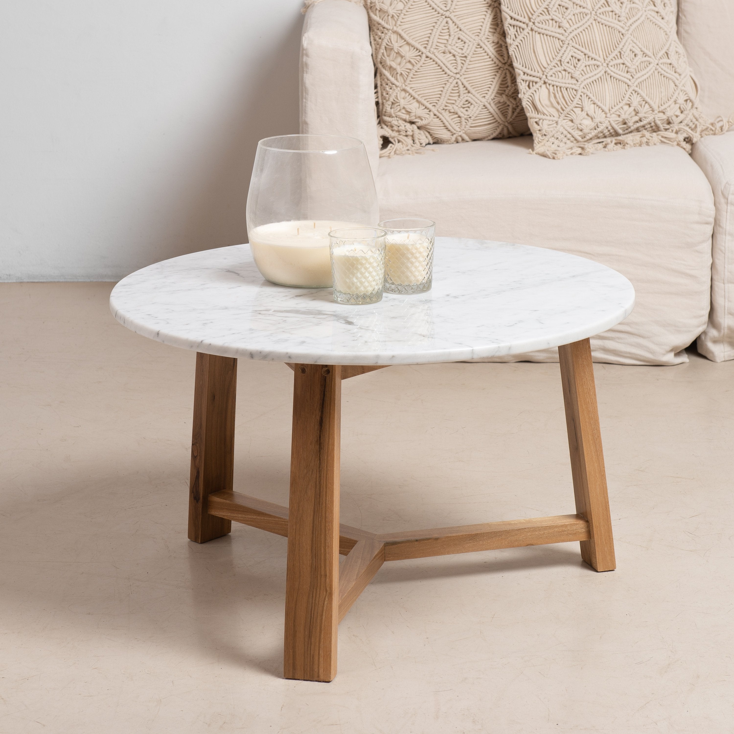 Mesa baja Coffetime Marmol