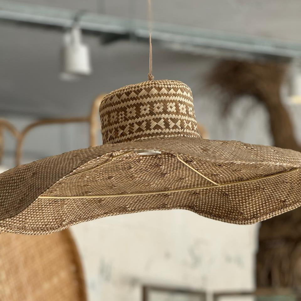 Lámpara Sombrero, 80x20h últimas!