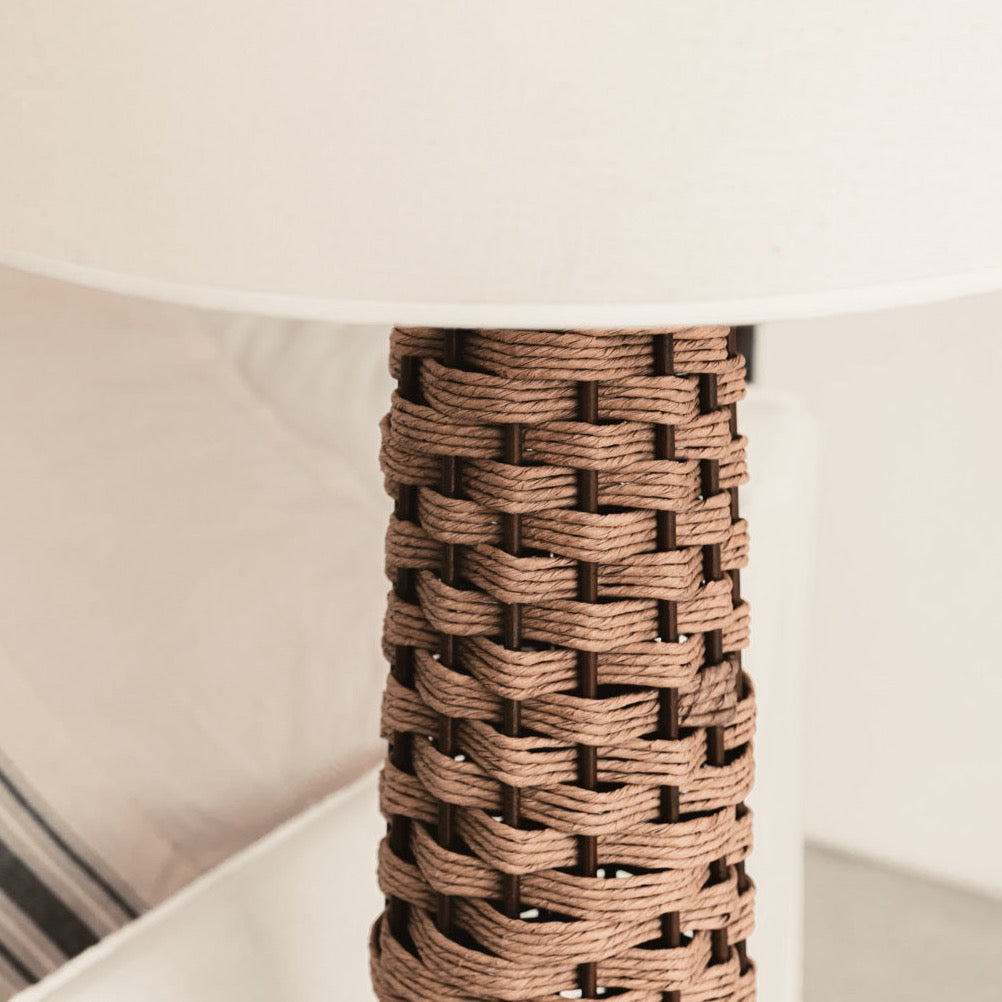 Lámpara de Pie Tejida