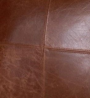 Almohadon Cuero Artesanal