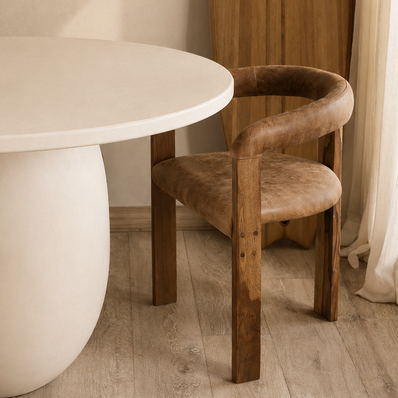 Silla Arco Cuero