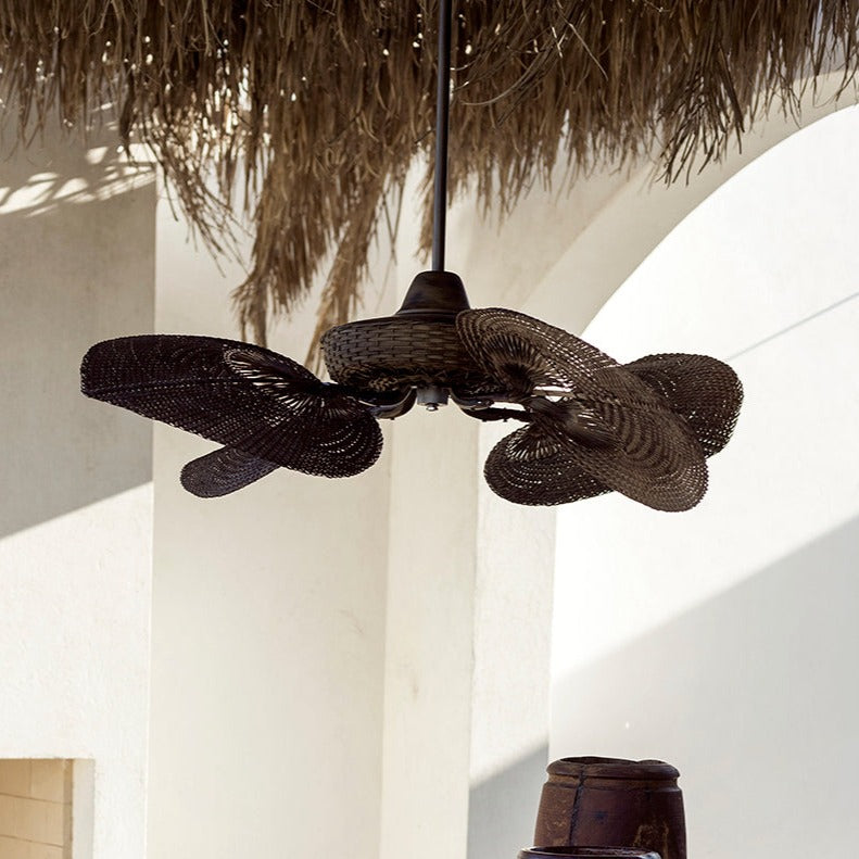Ventilador Rattan