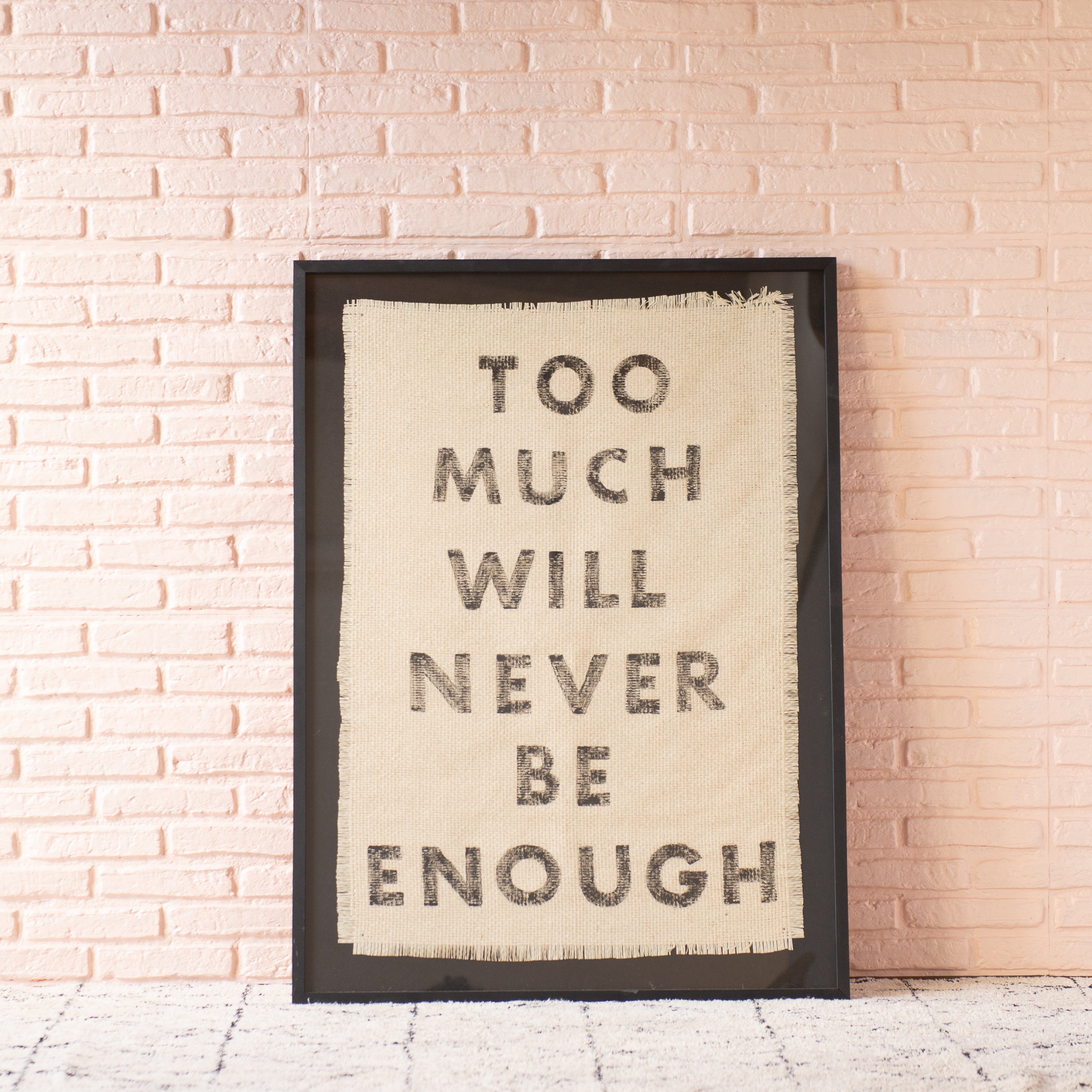 Cuadro Too Much 85x115