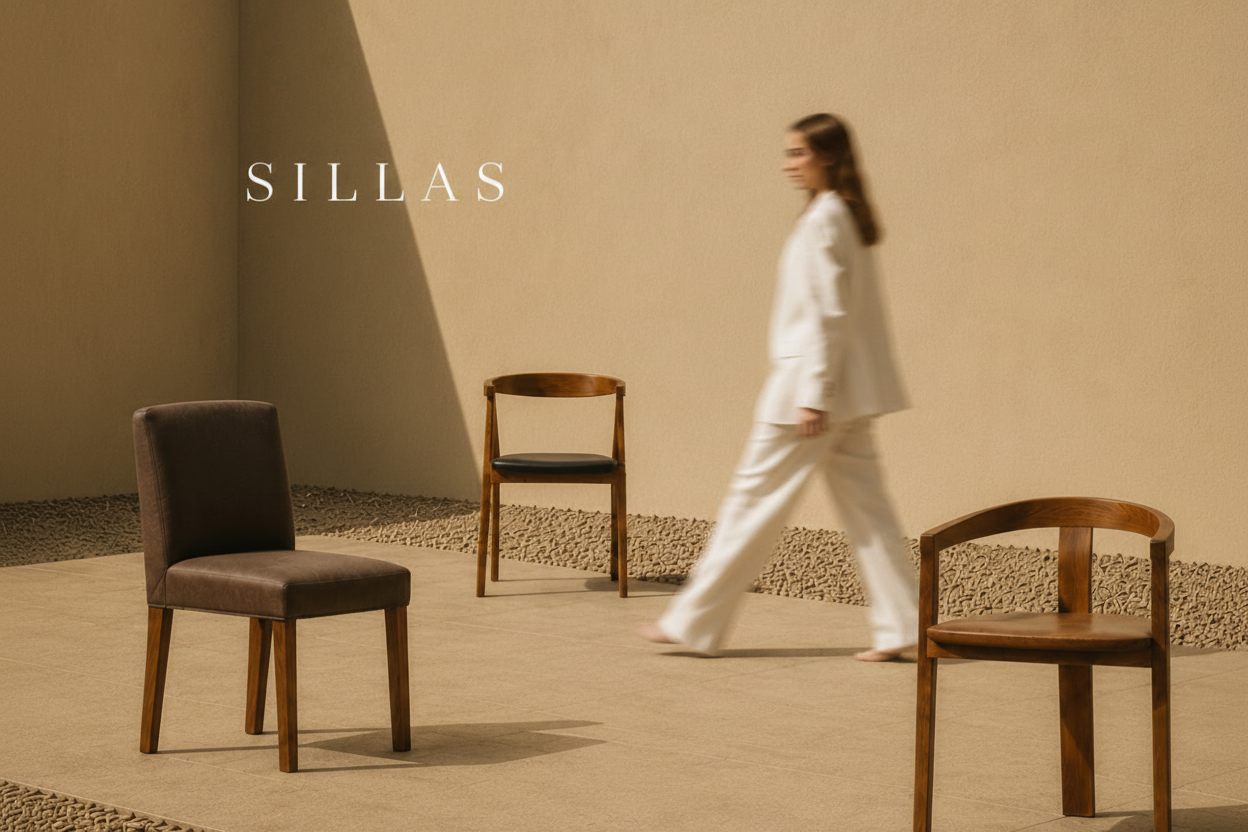 Sillas, banquetas y bancos