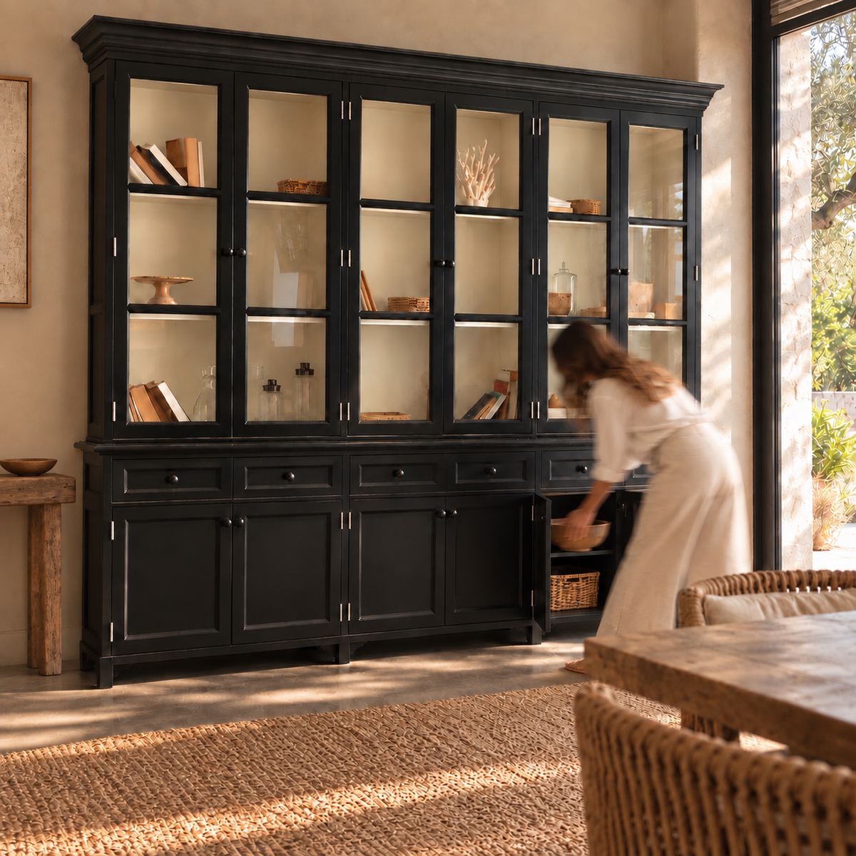 Mueble Charol Black