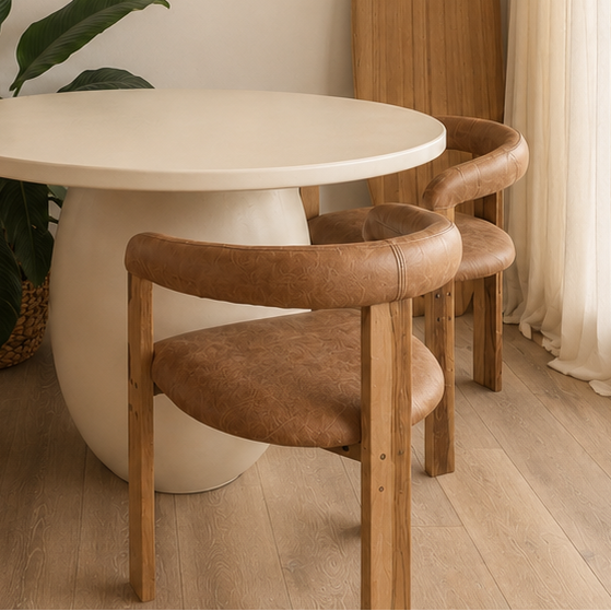 Silla Arco Cuero